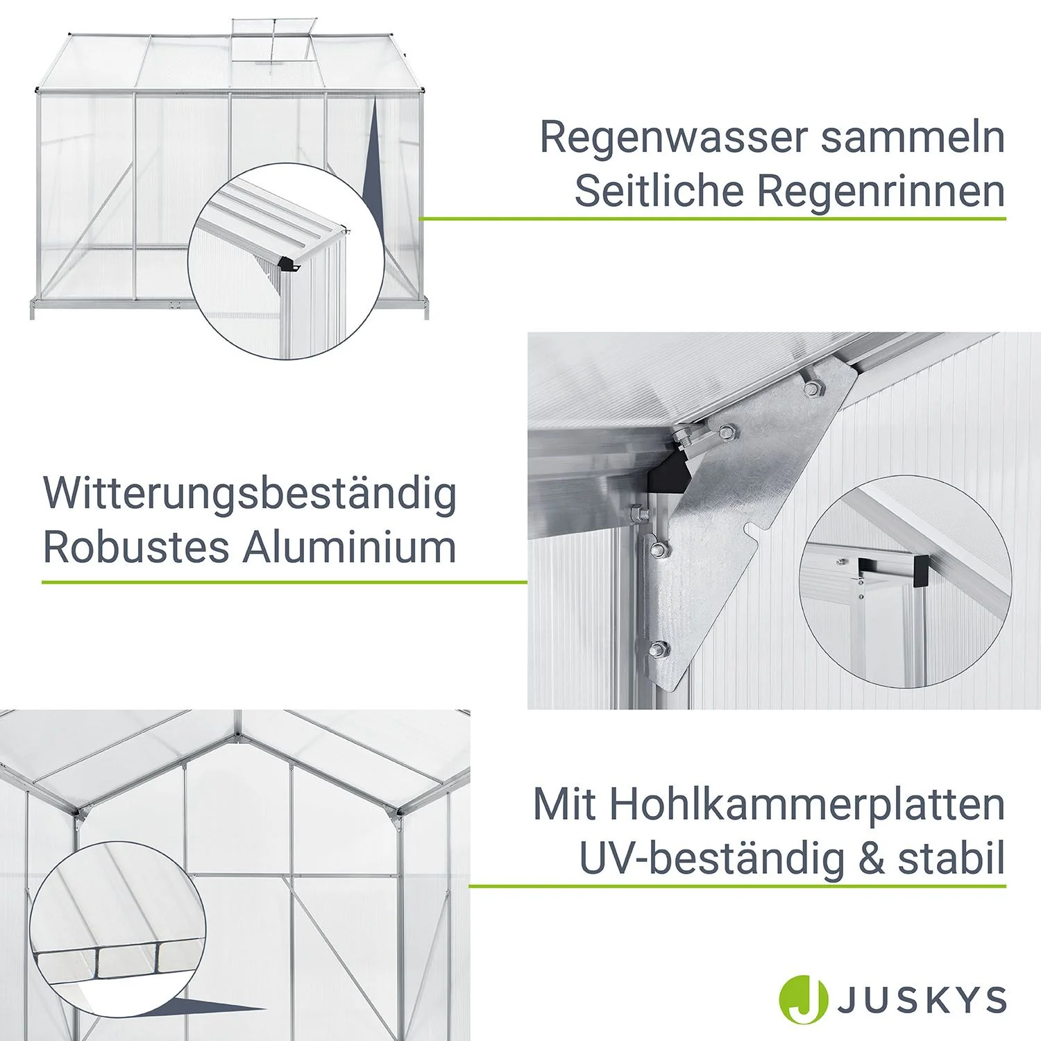 2025 Aluminium kas met fundering