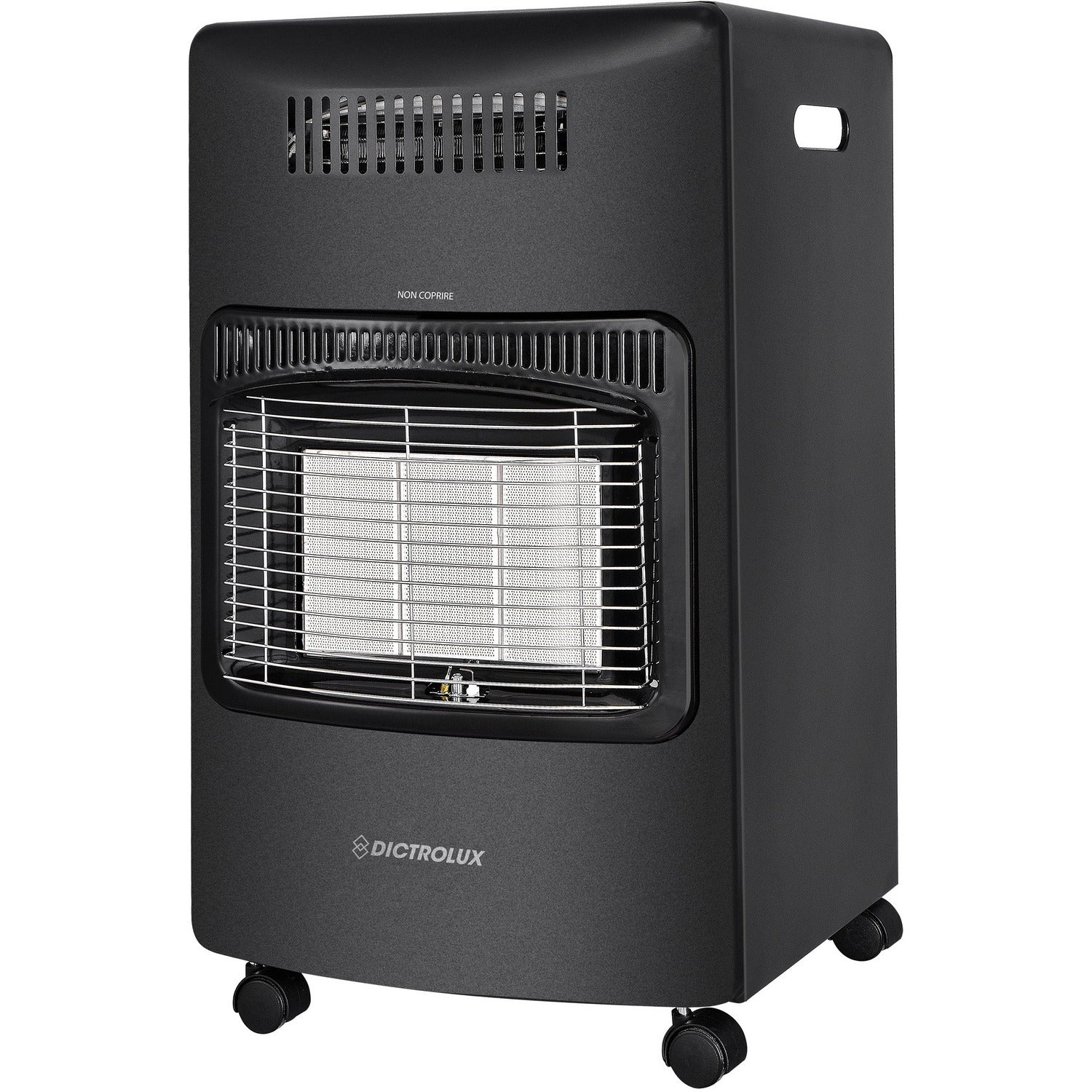 Stufa Kaloryan 2 in 1 - Doppio funzionamento Gas (4200 Watt)  ed Elettrico (1500 Watt) Termoventilato