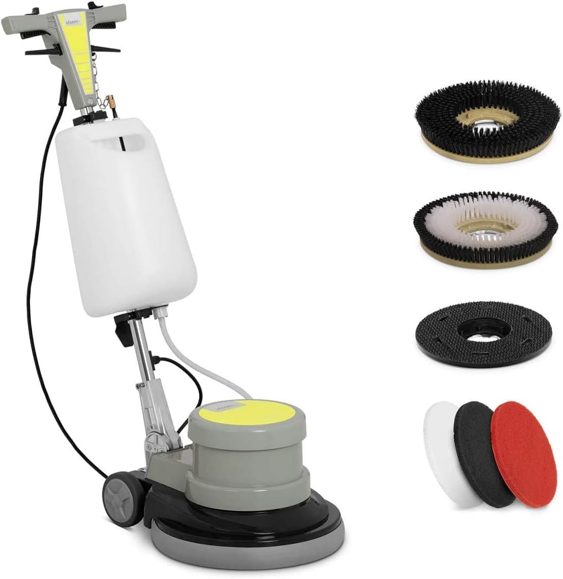 Monospazzola Lavapavimenti Elettrico TOPCLEAN 1100A (17 pollici, 154 giri/min, 1.100 W, 230 V)