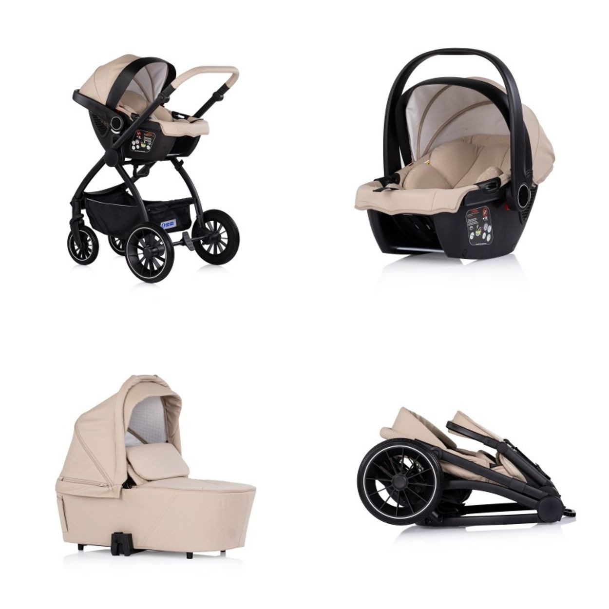 Kombi-Kinderwagen Kombikinderwagen 3in1 Prestige