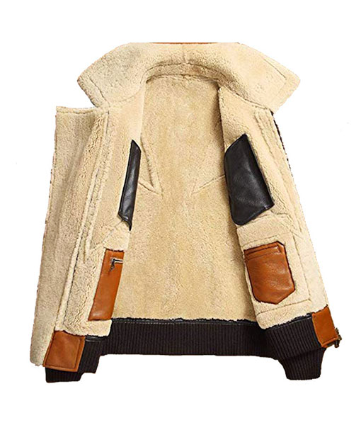 Shearling Bomber Jacket