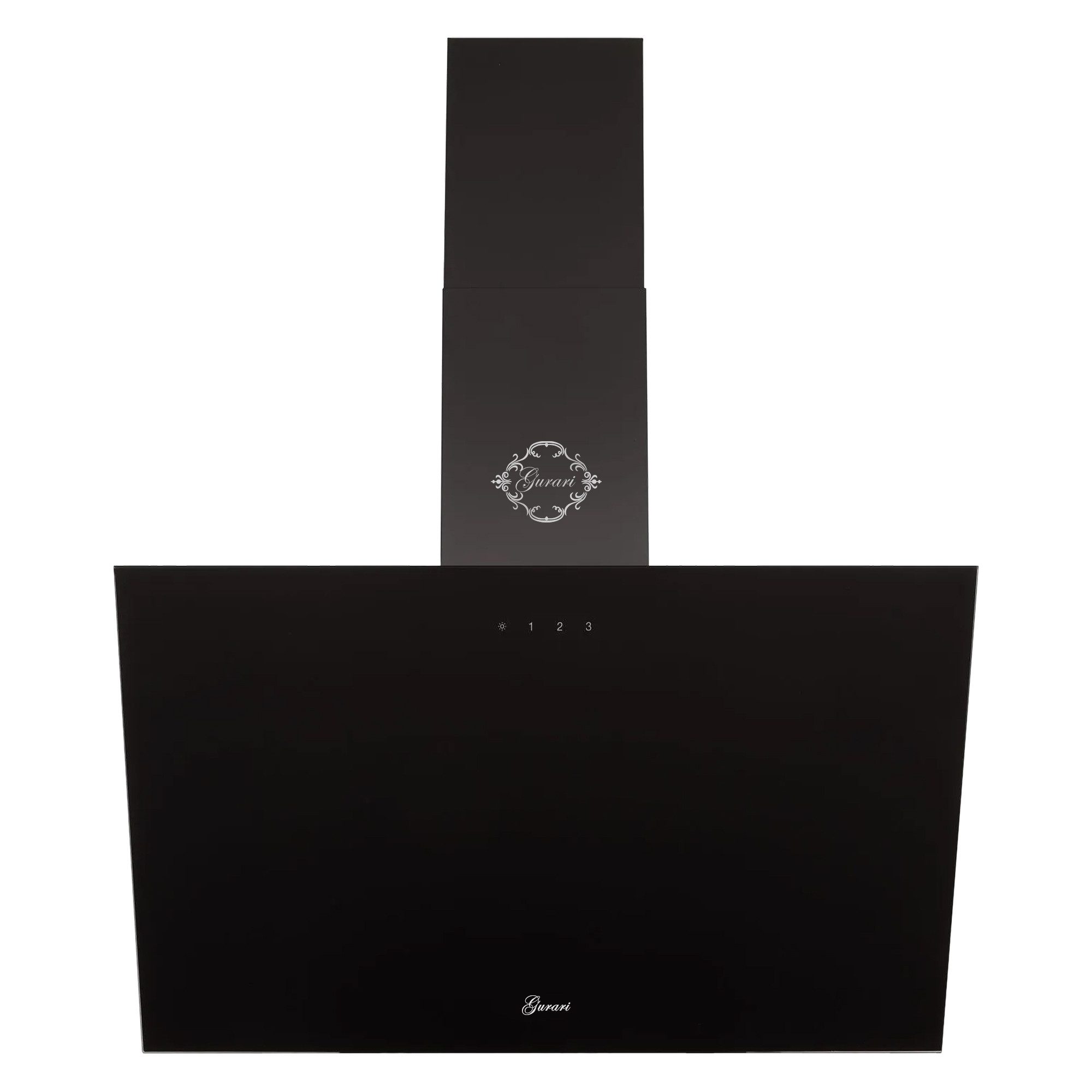 Wandhaube GCH 286 Bl 6 Prime+Umluftset, Dunstabzugshaube 60 cm, 1000m³/h