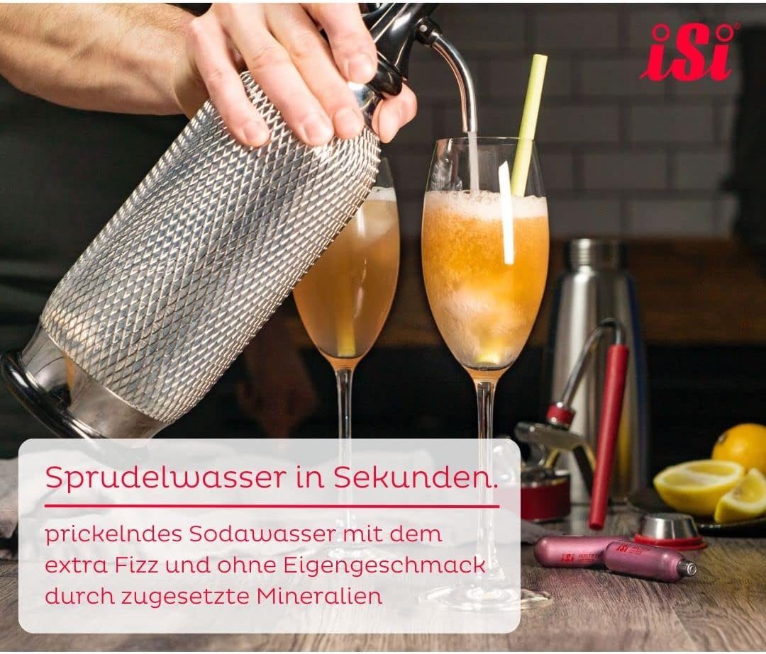 Wassersprudler iSi Sodamaker Classic 1 Liter Wassersprudler für Sprudelwasser 1060