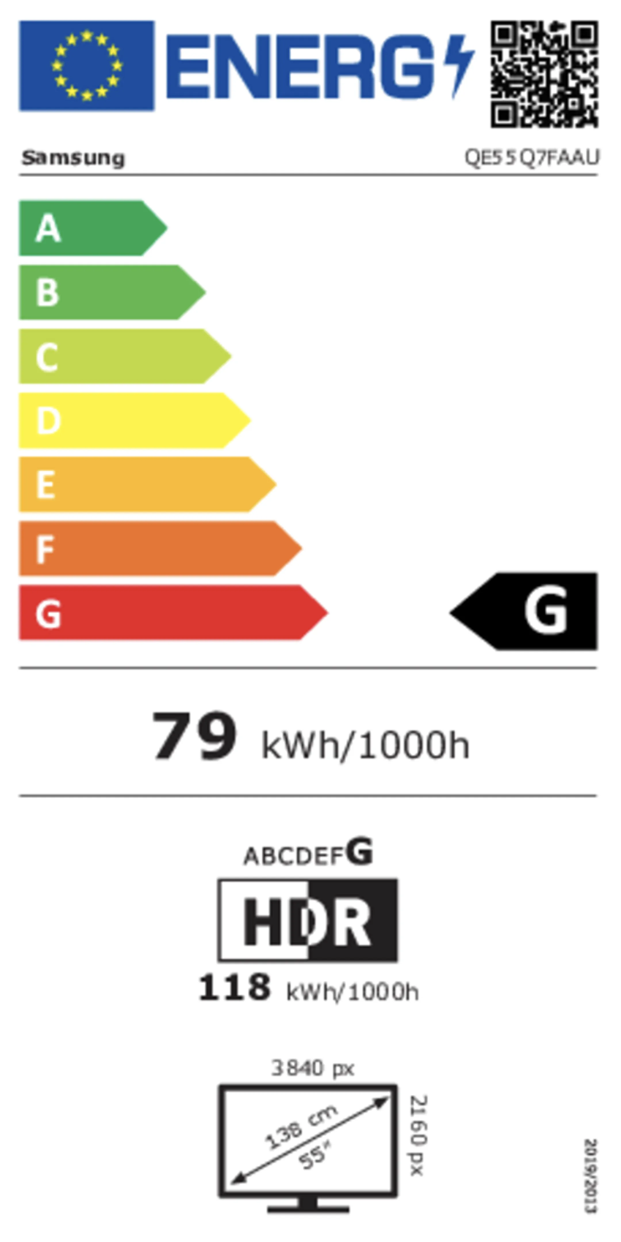 Samsung QLED TV 4K QE55Q7F2AUXXN (2025) - 55 inch