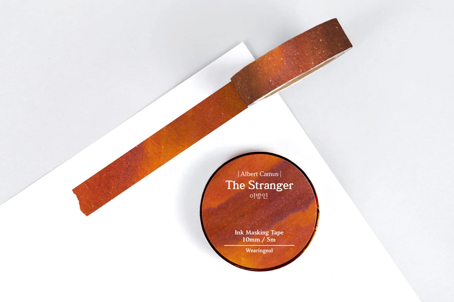 Wearingeul Ink Washi Tape - World Literature - The Stranger