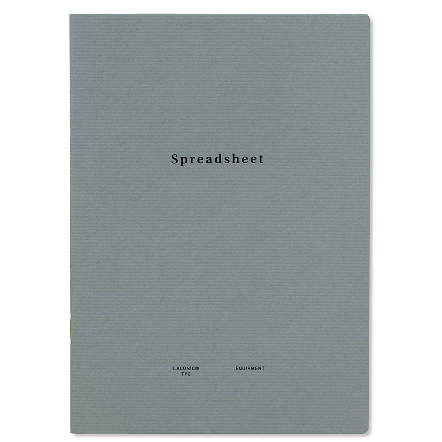 LACONIC STYLE NOTEBOOK A5 SPREADSHEET