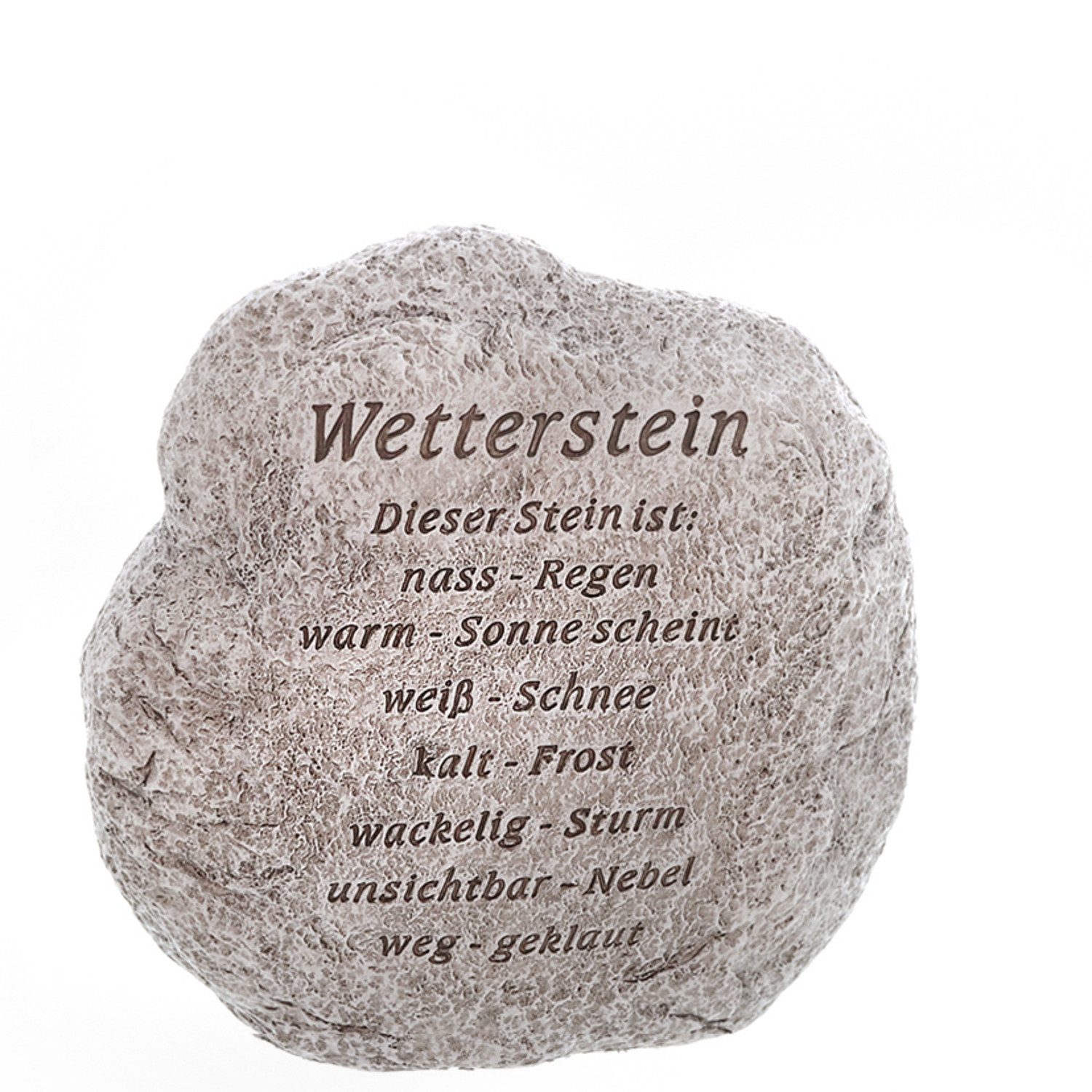 Wetterstation Wetterstein Wetterstation mit lustiger Gravur