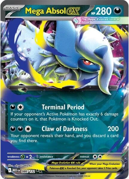 Mega Absol ex (086/132) (MEG)