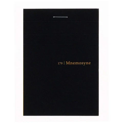 Maruman Mnemosyne A7 Stitch Memo Pad- 5mm Grid