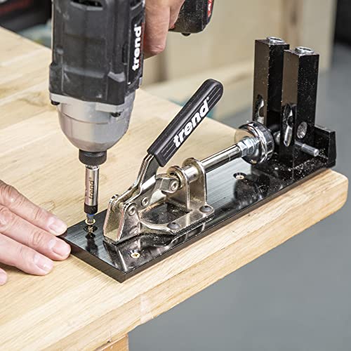 TREND Pocket Hole Jig   Sistema di giunzione veloce e semplice adattabile, PH/JIG : Fai da te