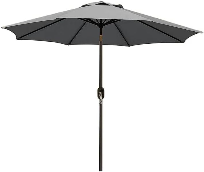 Arreditaly Ombrellone Da Giardino Parasole Per Balcone Con Air Vent Inclinazione Regolabile Apertura A Manovella Anti UV Impermeabile Per Mare Spiaggia Piscina Terrazzo