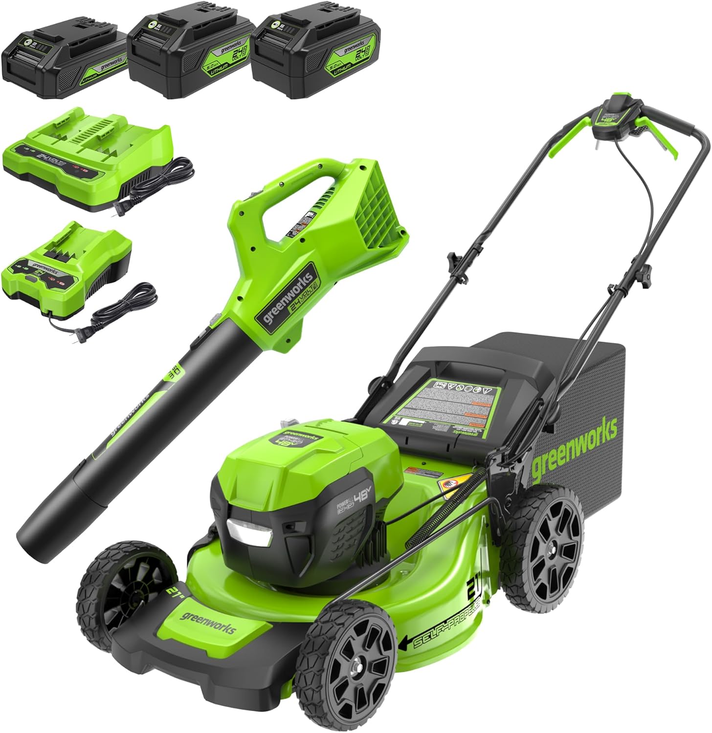 Greenworks 48V (24V x 2) 21
