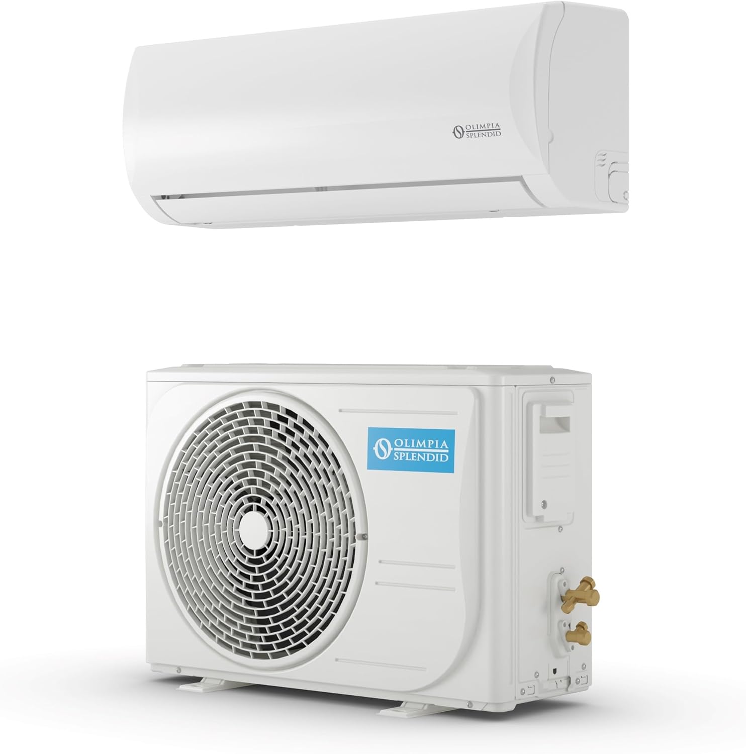 Olimpia Splendid, Mystral S1 E 12 Air Conditioning 12000 BTU / h Monosplit Inverter, Gas R32, Class A++, Cooling Function, Heating, Dehumidification and Ventilation, Integrated Wifi