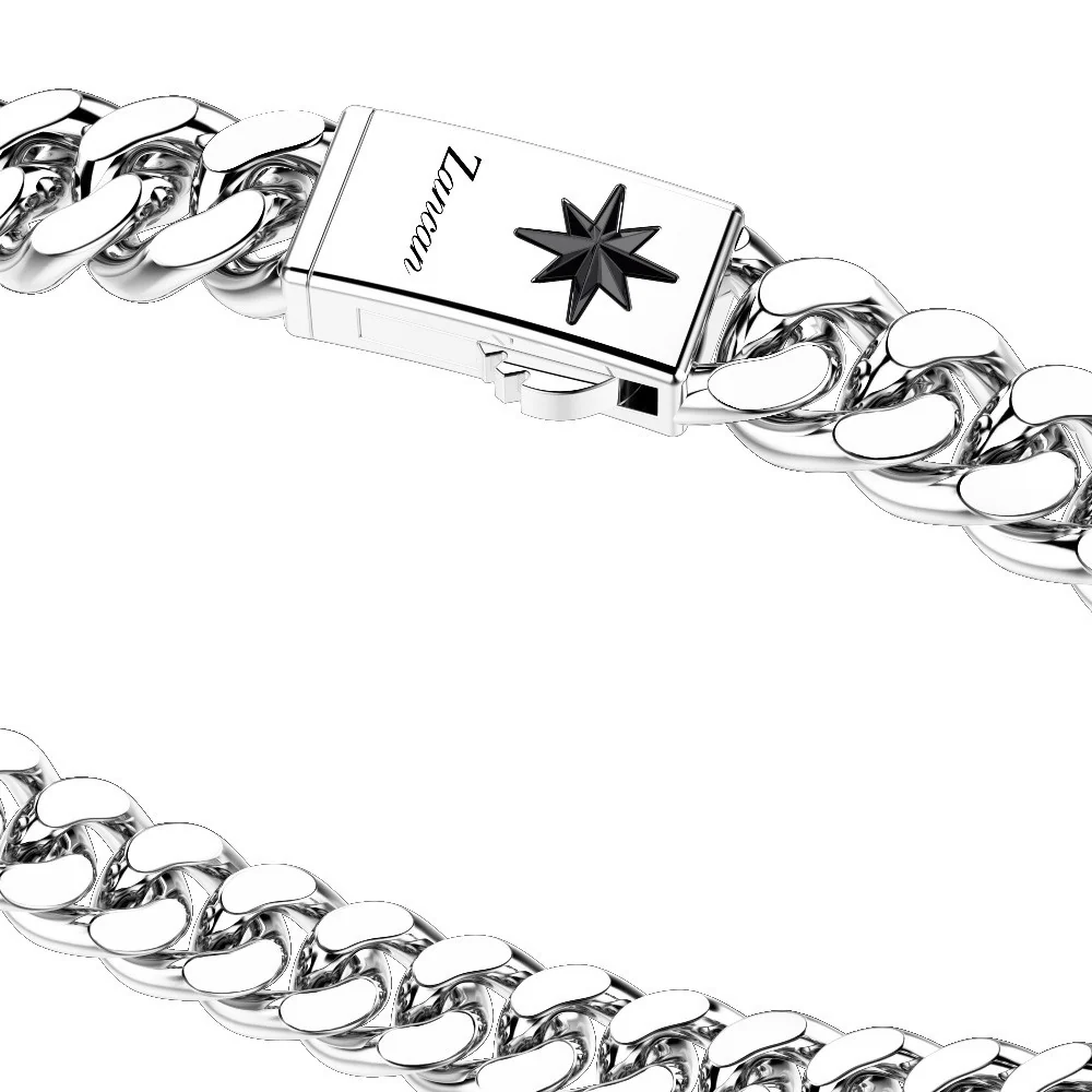 Bracciale uomo Zancan argento EXB660