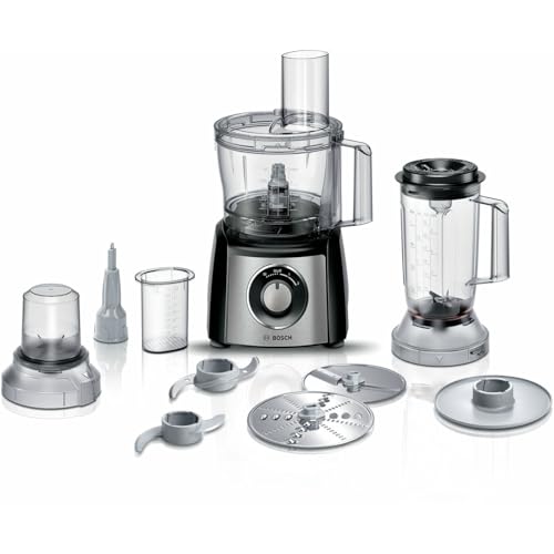 Bosch MultiTalent 3 Robot da Cucina Multifunzione Compatto   Oltre 50 Funzioni, 800 W, Ciotola 2,3 l, Accessori per Tagliare, Macinare, Affettare, Impastare, Grattugiare, Montare e Tritare Ghiaccio : Amazon.it: Casa e cucina