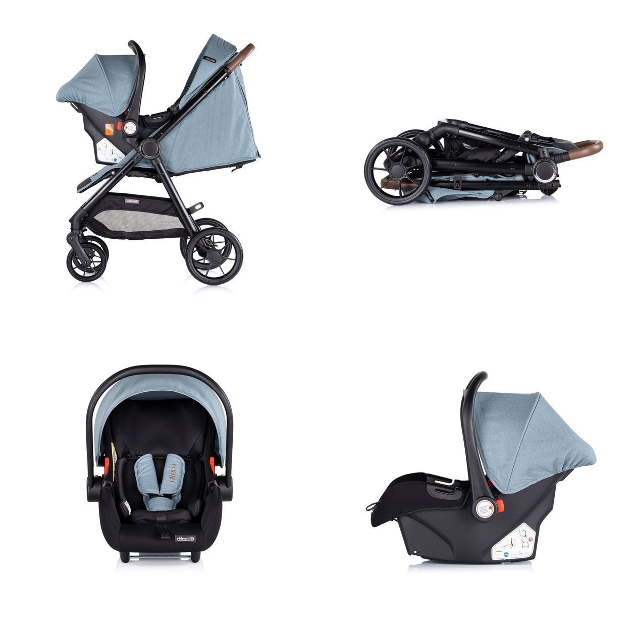 Kombi-Kinderwagen Kombikinderwagen Ultera 3 in 1