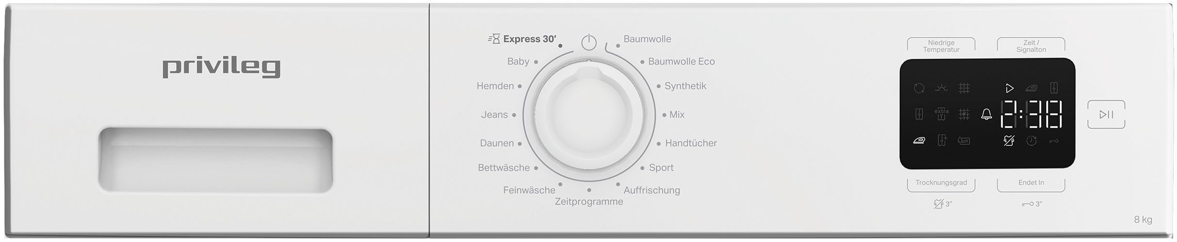 Wärmepumpentrockner PD 8D WMB