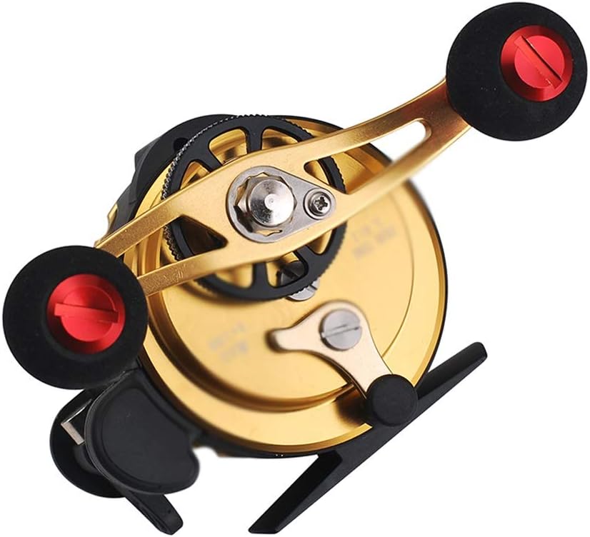 EIN-Tasten-Verlangsamung kann positioniert Werden, mit magnetischer automatischer Verkabelung, Vollmetall-Führungsrad, automatischer Auslass-Floß-Angelrolle (Farbe: Linkshänder)