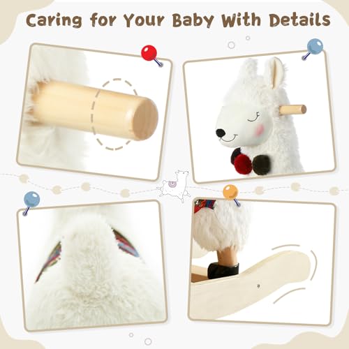 labebe Peluche a Dondolo da Bambino, Giocattolo a Dondolo di Animale farcito, Rocker di Alpaca : Amazon.it: Giochi e giocattoli