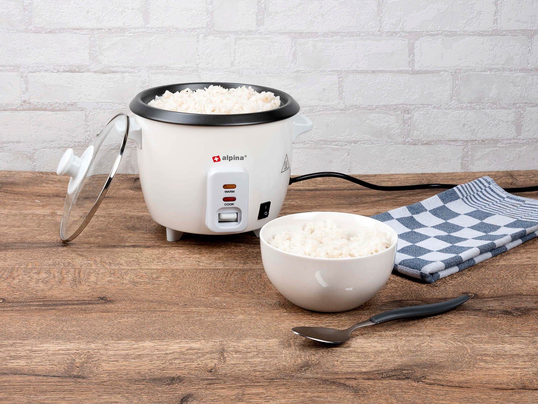 Reiskocher mit Warmhaltefunktion