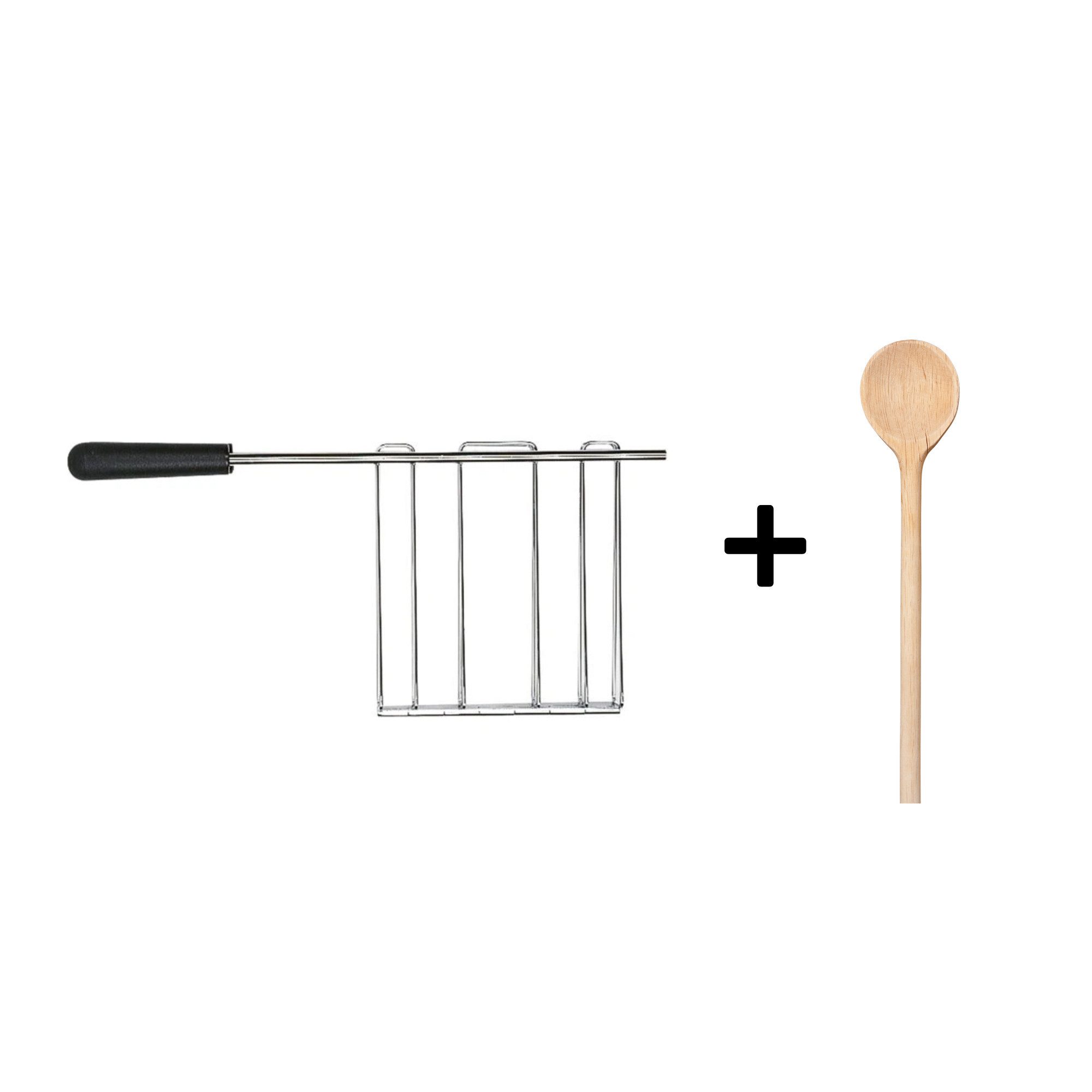Toaster Dualit Classic Sandwichzange + Holzlöffel