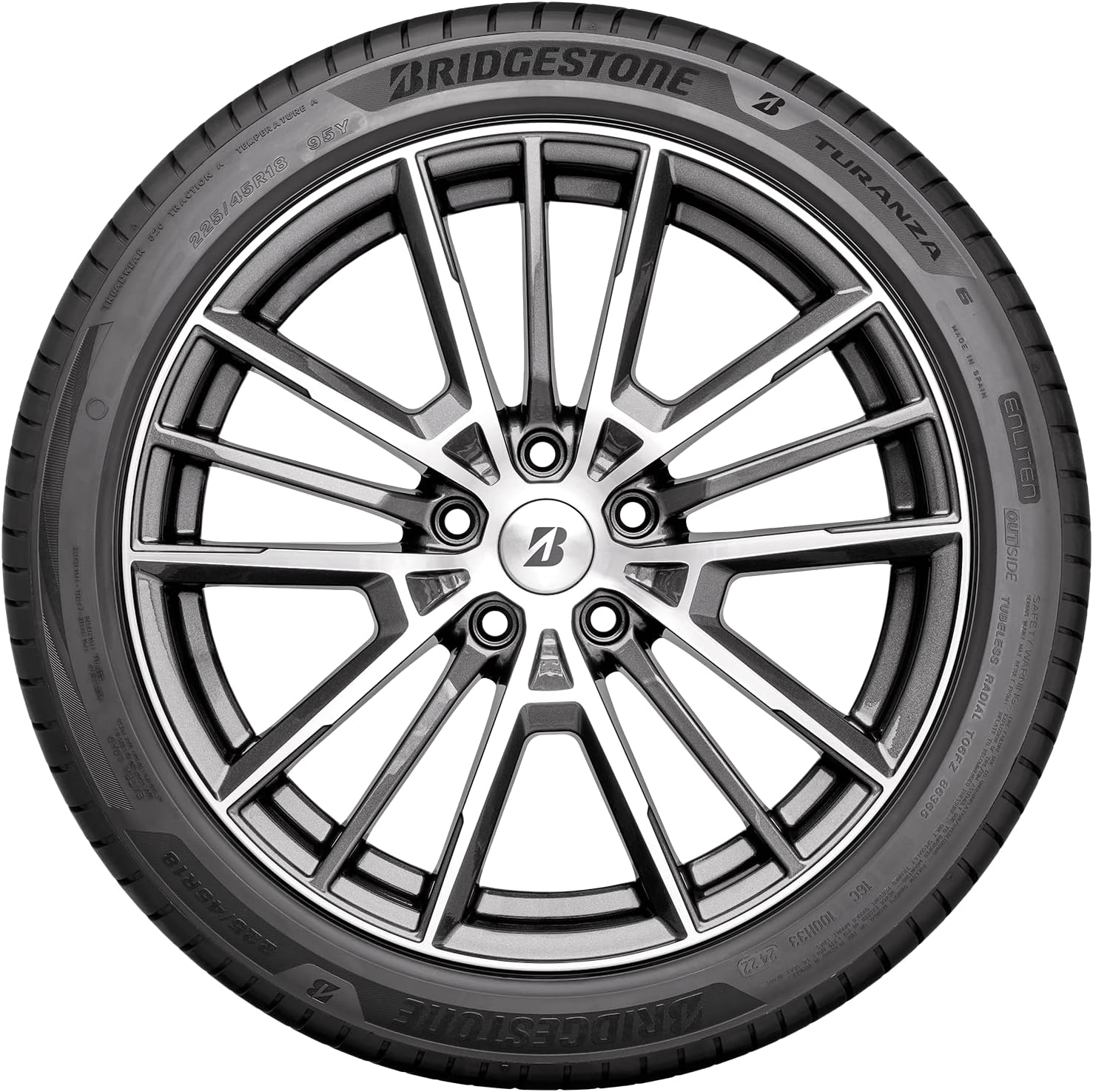 Bridgestone TURANZA 6 ENLITEN - 255/55 R19 111V XL - A/A/71 - pneumatico estivo (per auto e SUV/4x4)