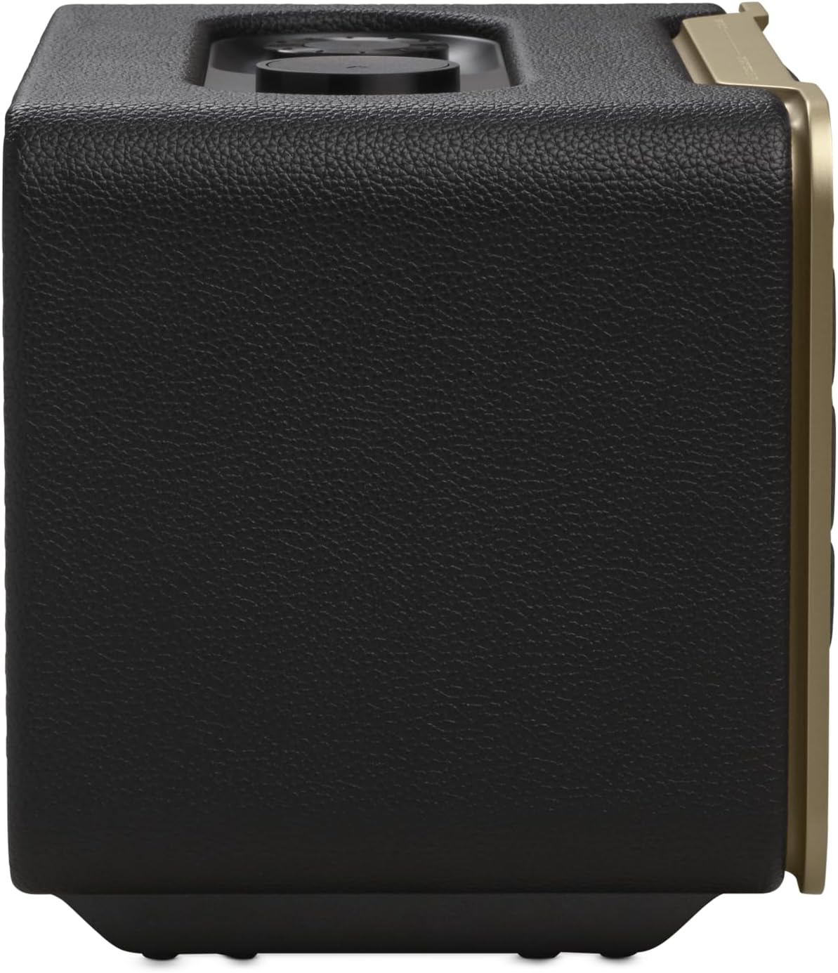 JBL Authentics 200 Smart Home Lautsprecher – 70er Jahre Retro-Design Bluetooth Box – Mit Quadrex Grill, Google Assistant, Alexa, AirPlay und JBL One App – Schwarz