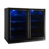 Kingsbottle 39" Front venting Under Counter Wine And Beer Fridge Combo