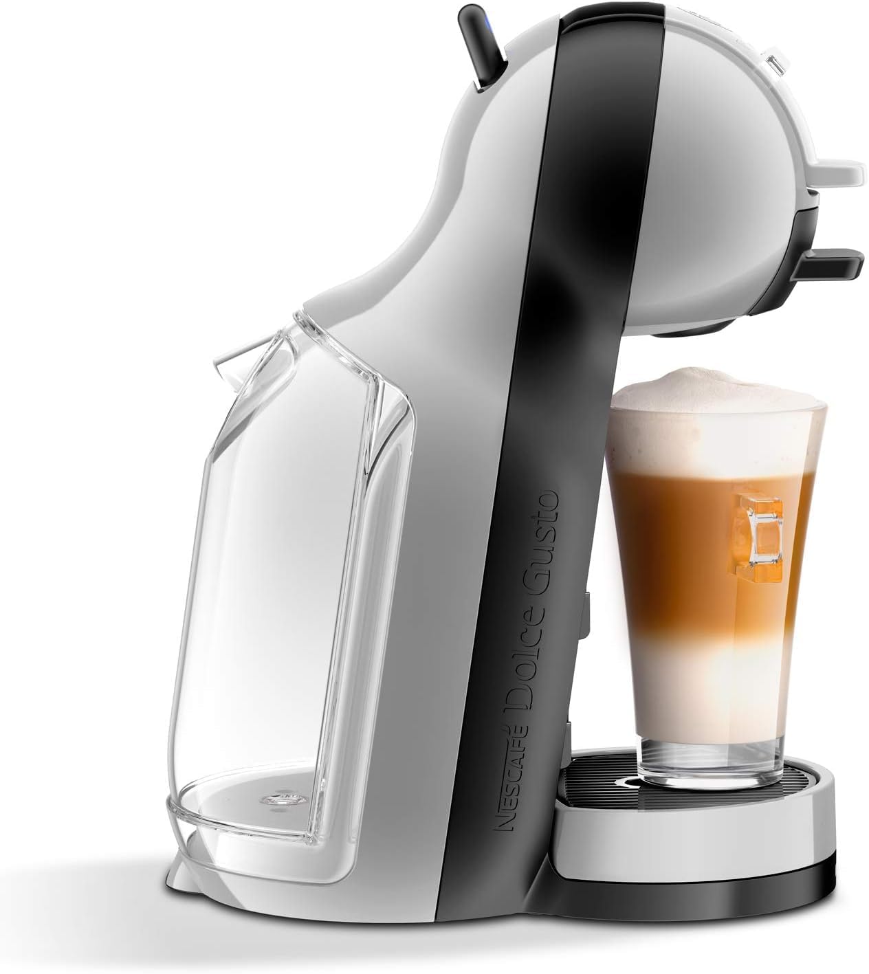 NESCAFé DOLCE GUSTO Krups Mini Me Espresso Coffee Machine and Other Capsule Beverages, Automatic, Grey and Black