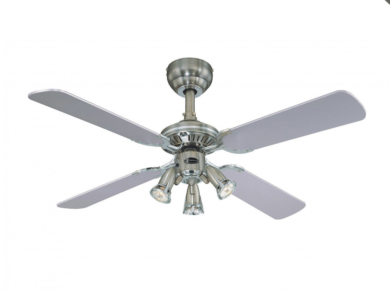 Deckenventilator Deckenventilator Princess Euro Zinn 105 cm mit Leuchte
