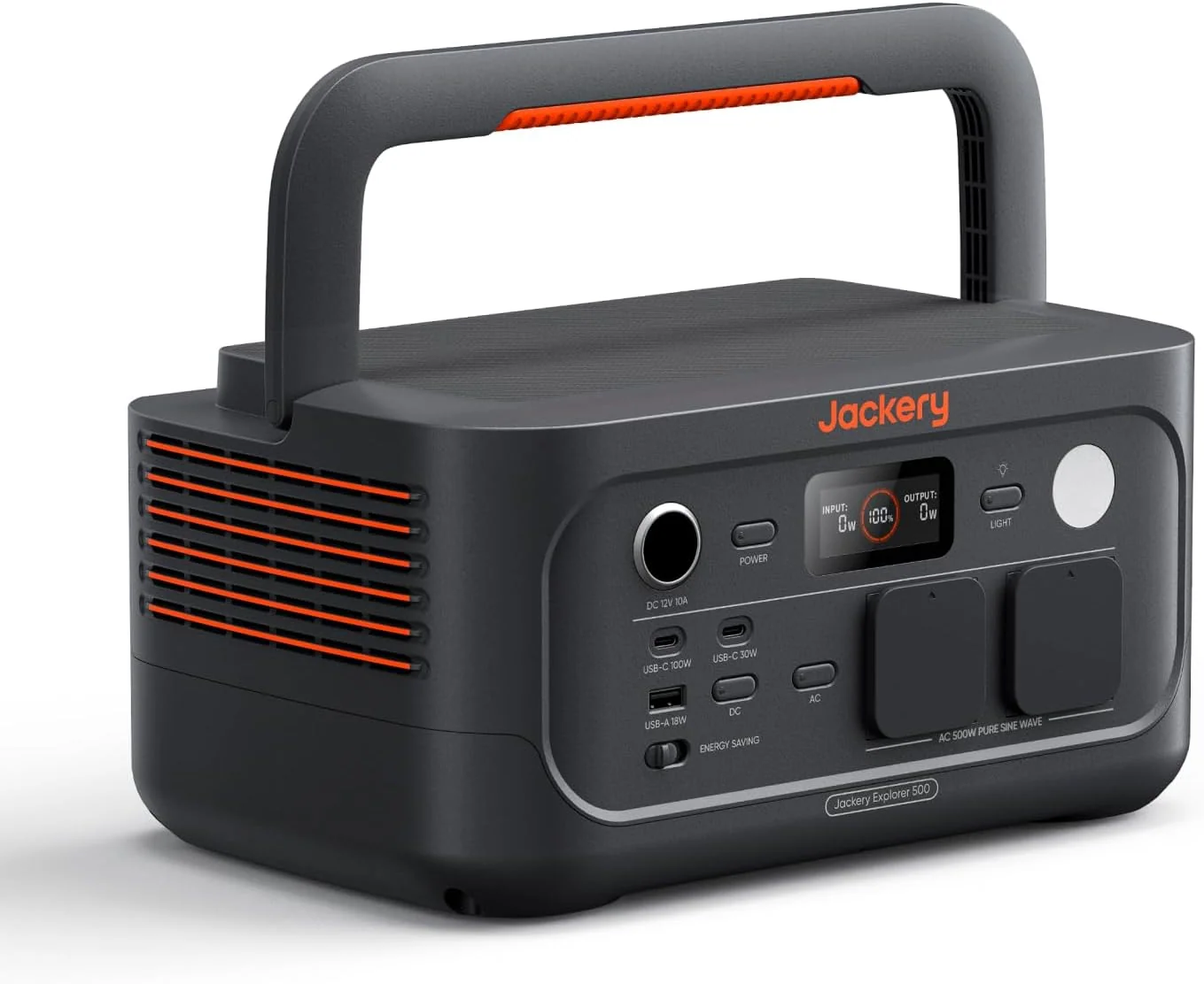 Jackery E500 v2 Tragbare Powerstation, 230V/500W AC(1000W Spitze), 512Wh