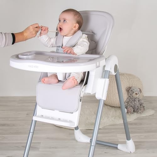 Red Kite Feed Me Lolo Luxury   Seggiolone Hi Lo regolabile a sei altezze : Prima infanzia
