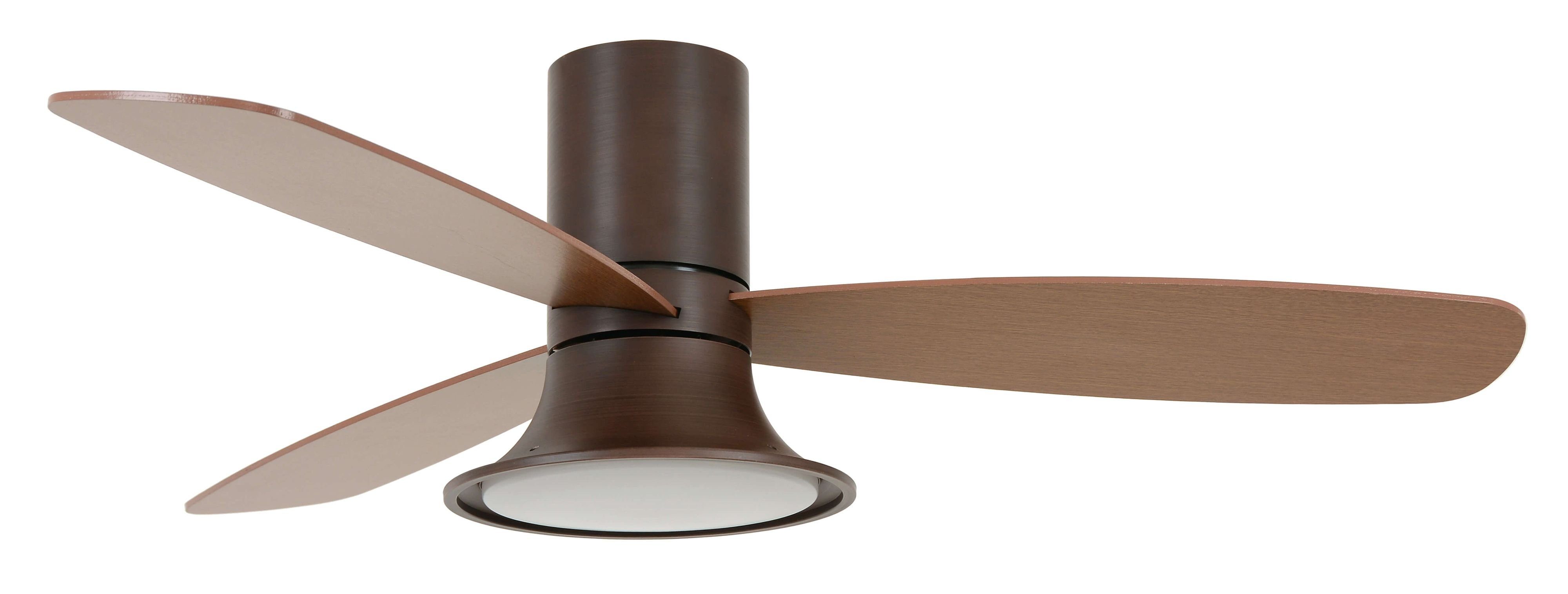 Deckenventilator DC Deckenventilator Flusso Bronze mit LED