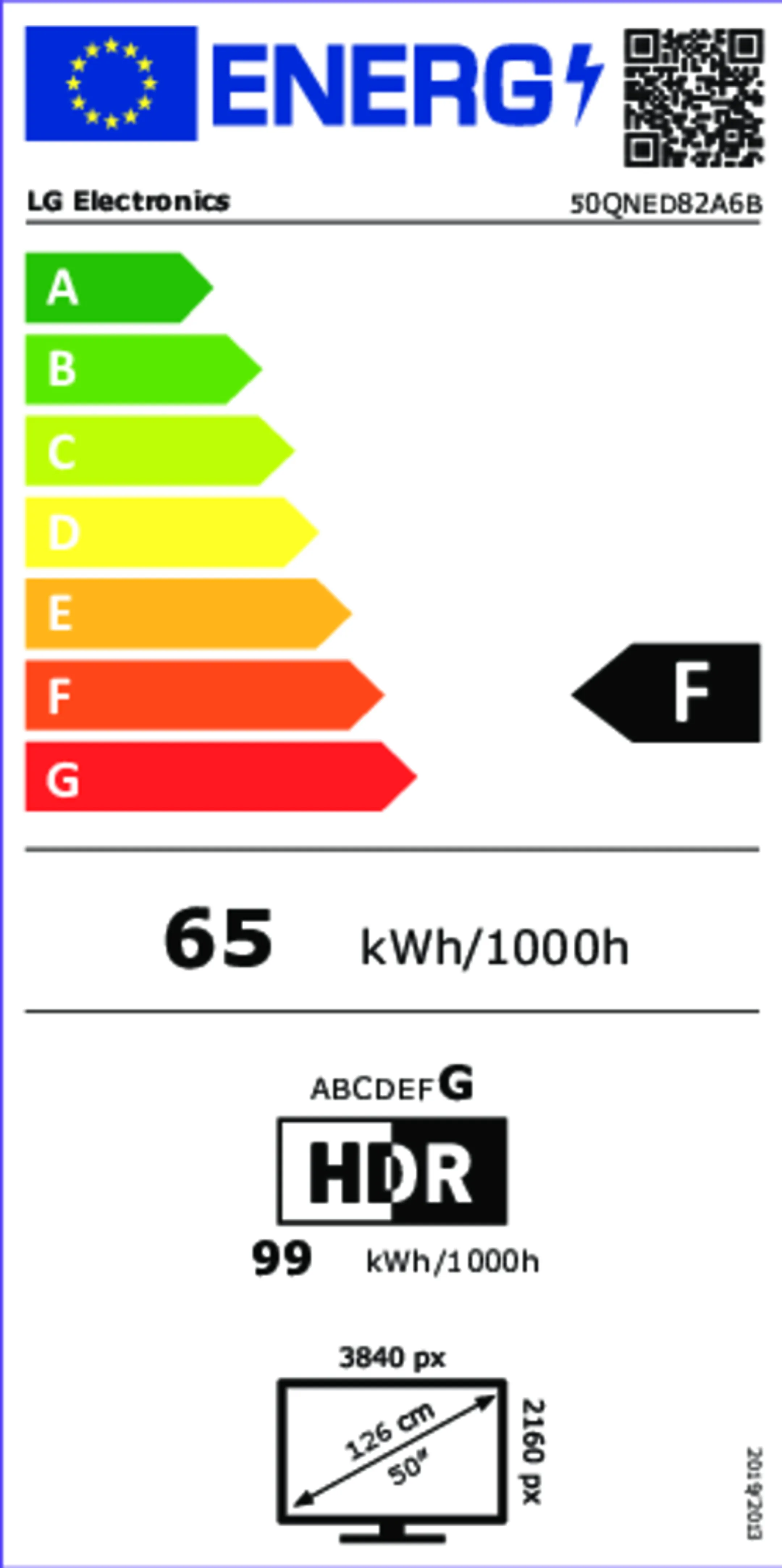 LG QNED AI 4K TV 50QNED82A6B (2025) - 50 inch