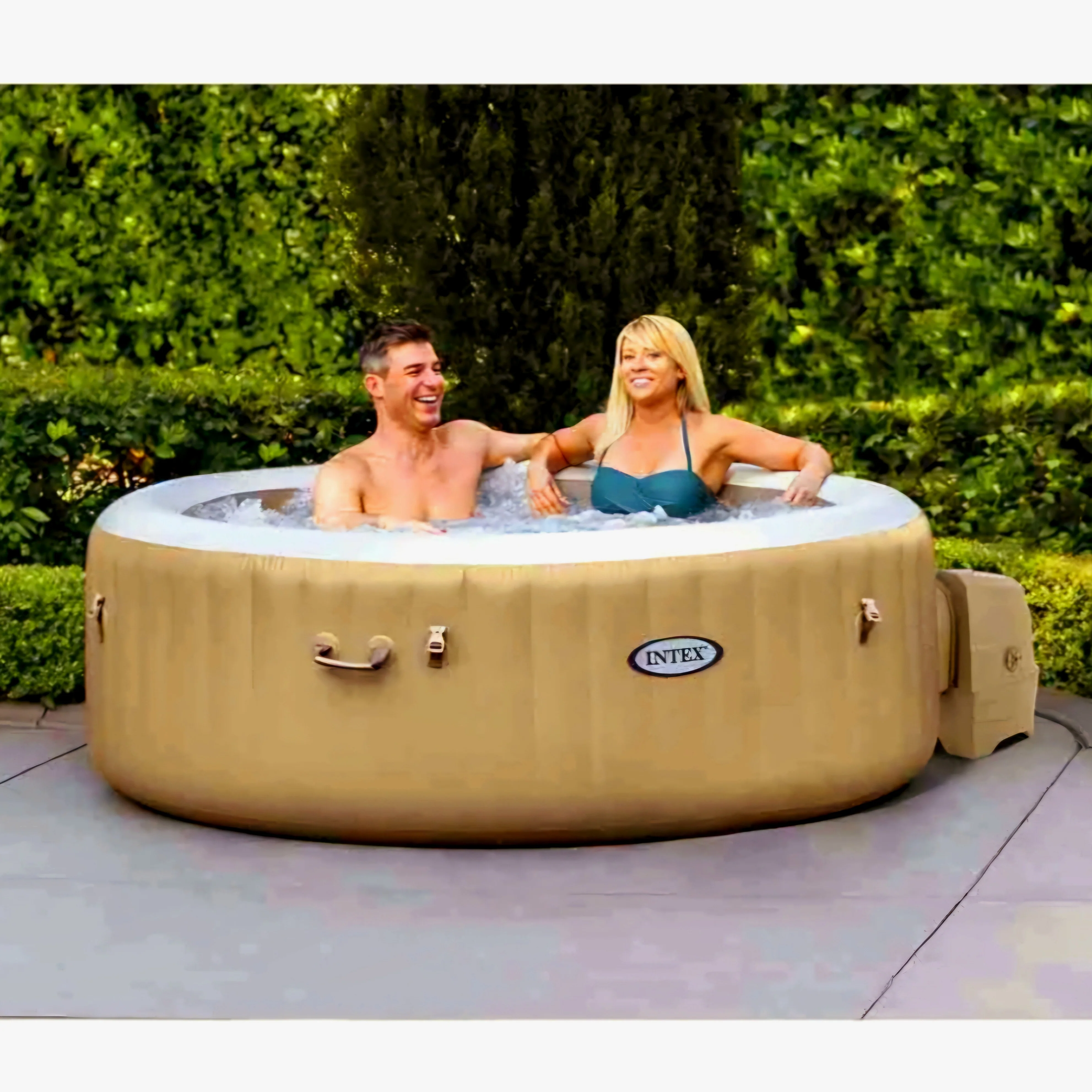 2025 Intex PureSpa Bubble Massage 120 jets opblaasbare whirlpool spa-set