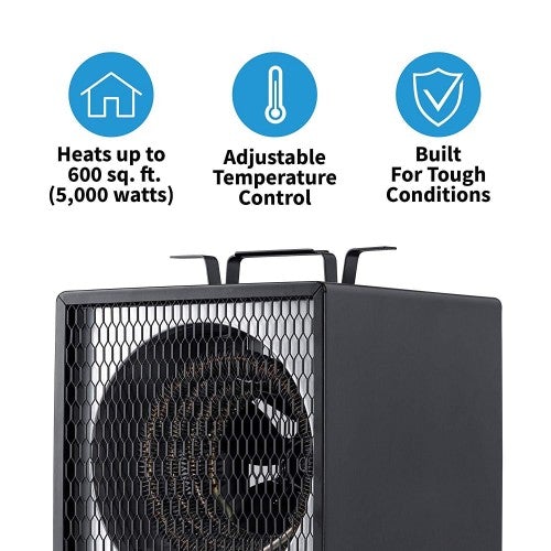 NewAir G56 5600 Watt Garage Heater &ndash; Get Fast Heat for 560 Sq. Ft.