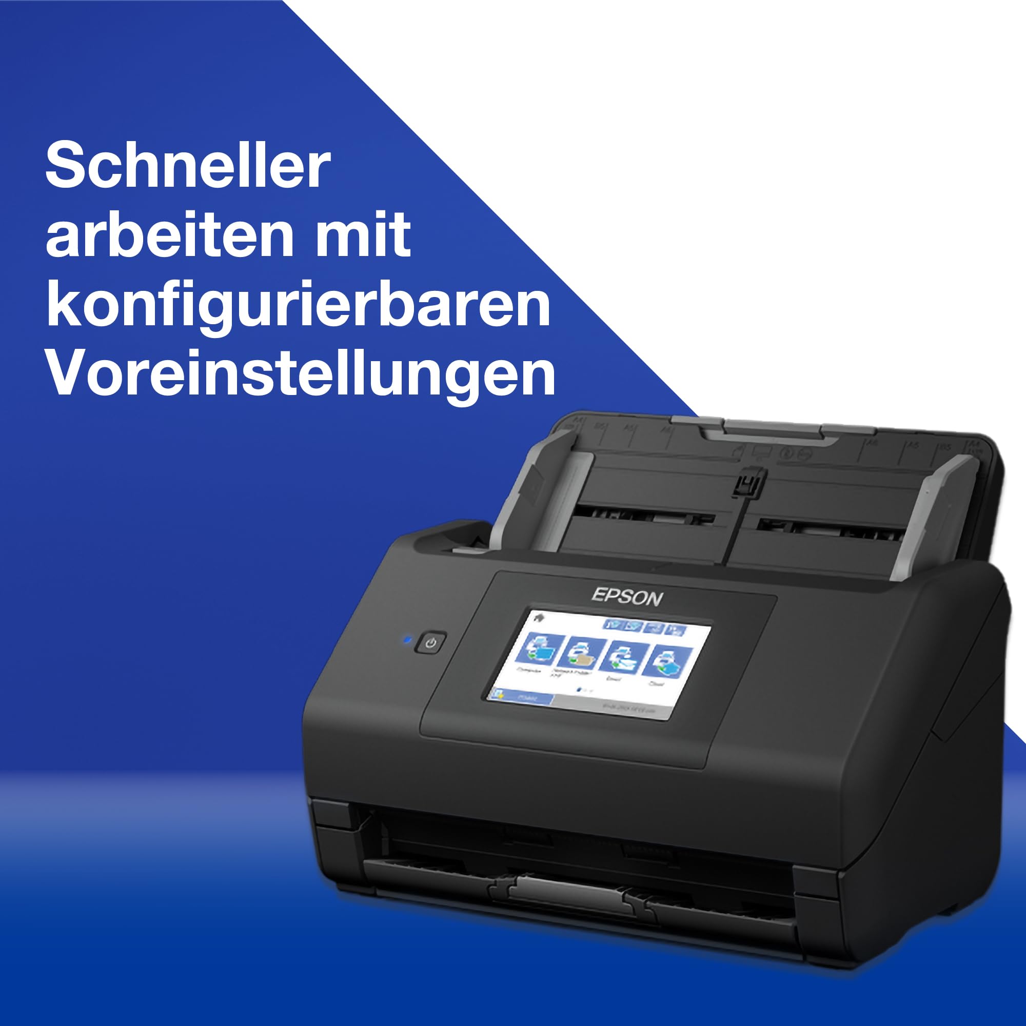 Dokumentenscanner ES-580W DIN A4 WLAN USB Duplex 35 Seiten/min 70 Bilder/min 100-Blatt-ADF 600 dpi Wi-Fi Direct