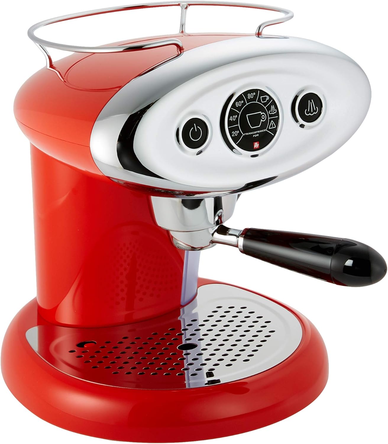 illy Macchina da Caffè a Capsule Iperespresso X7.1, 1.2L Rosso