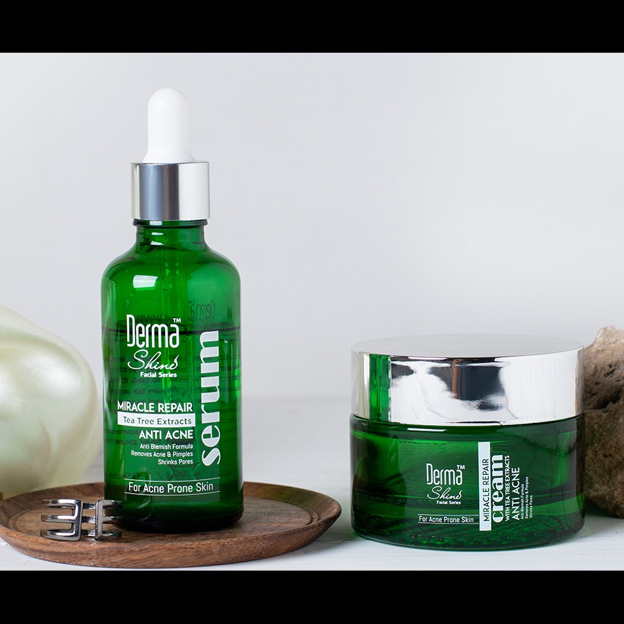 Derma Shine Skin Clear (Duo) Miracle Repair Anti-Acne Serum and Cream