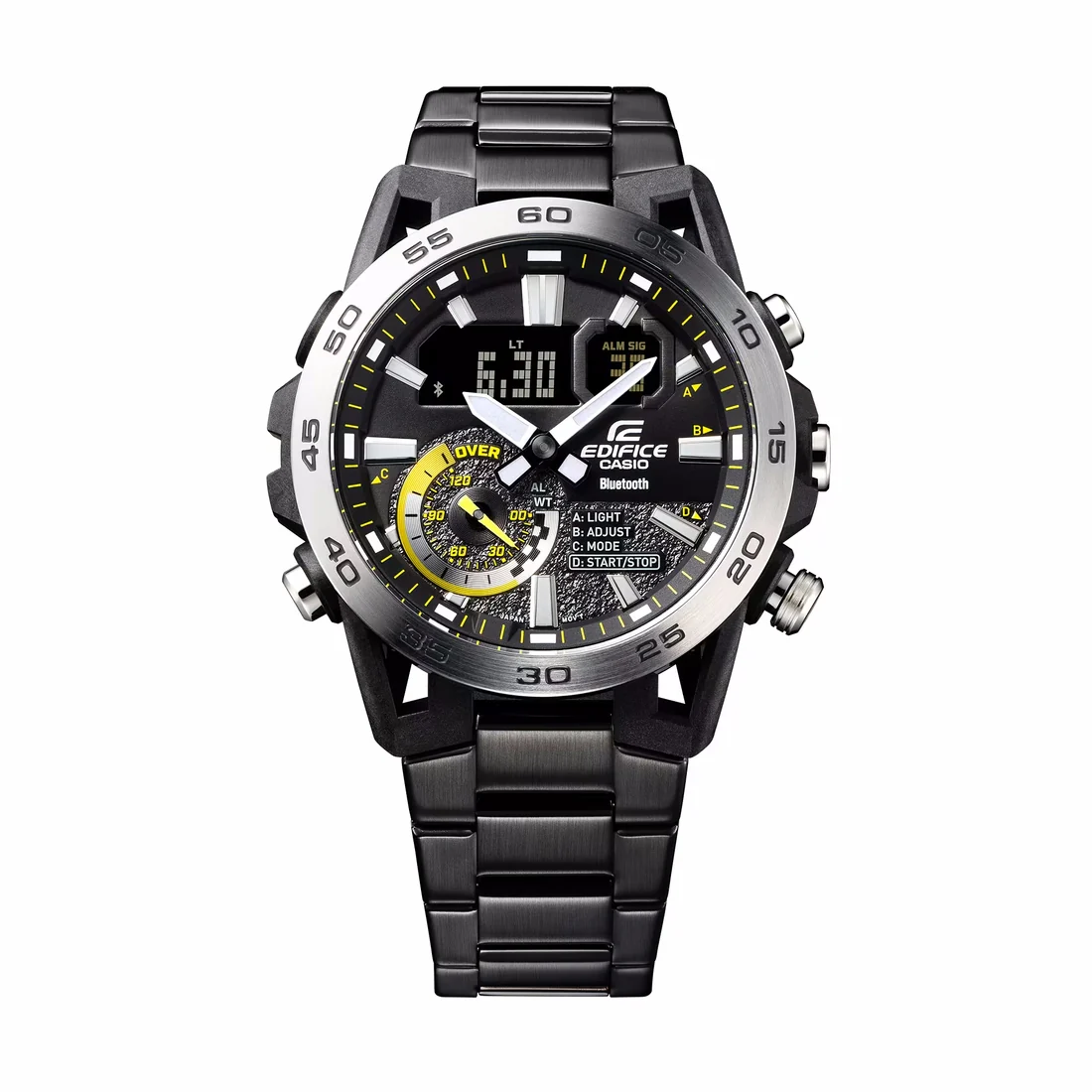 Orologio Casio Edifice ECB-40DC-1AEF carbonio e acciaio nero