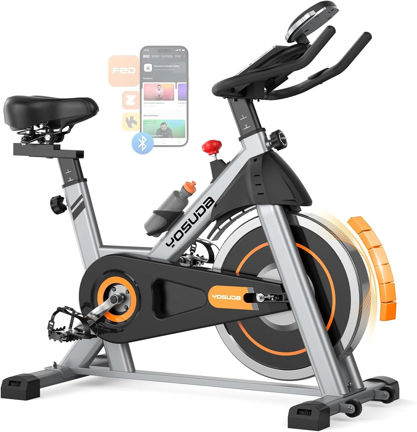 Arita brand fitness bicycle Home fixed fitness treadmill Low noise design, tablet stand