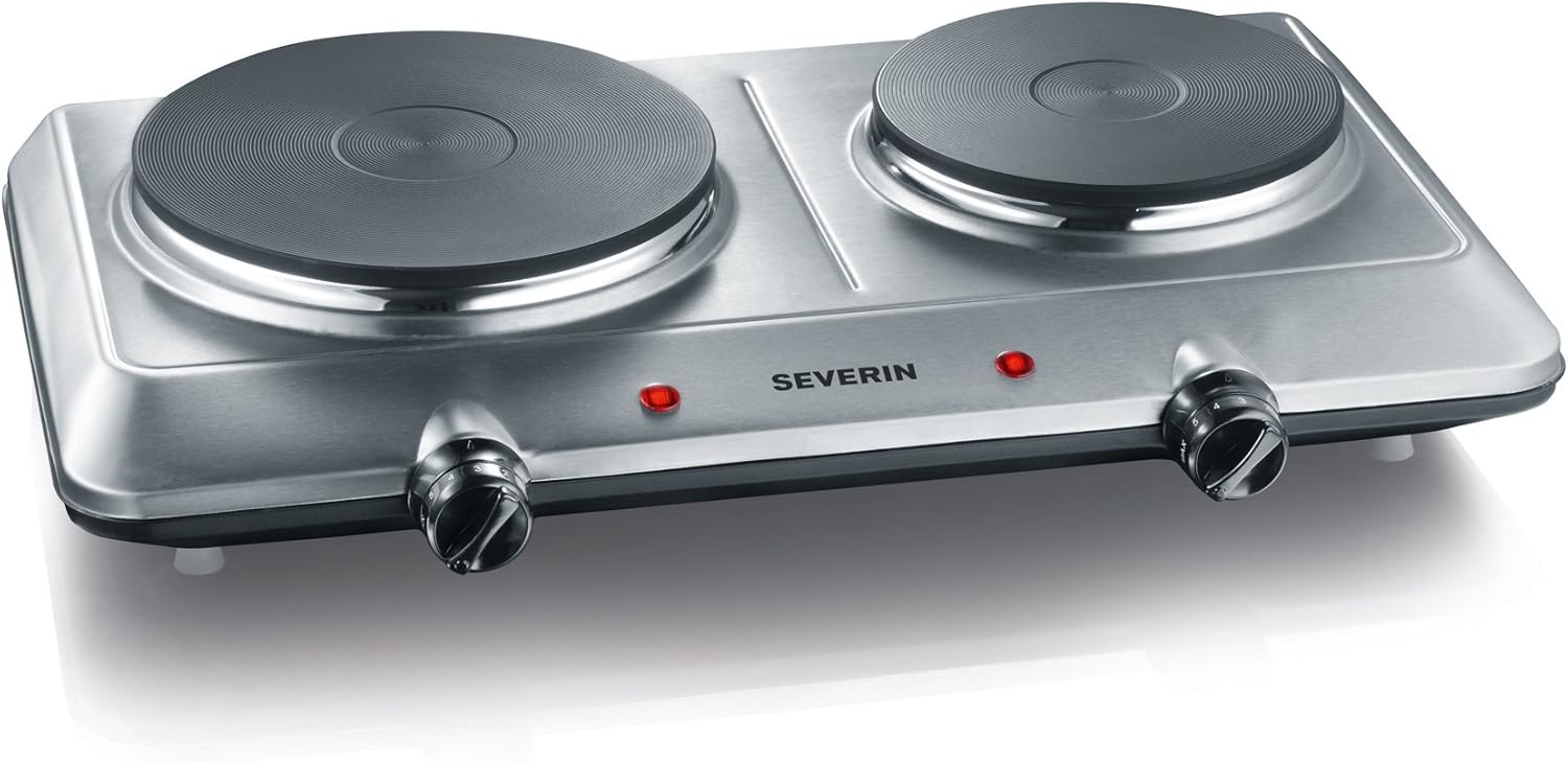SEVERIN Back- und Toastofen mit Umluftfunktion, Mini Backofen mit Grillrost, Backblech, Drehspie und Pizzastein, vielseitiger Heiluftofen mit 42 L Kapazitt, 1.800 W, schwarz, TO 2058