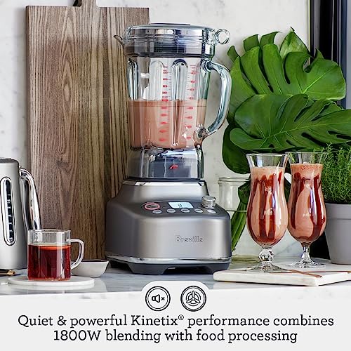 Breville the Super Q™ Countertop Blender, BBL920BST, Black Stainless Steel: Home & Kitchen
