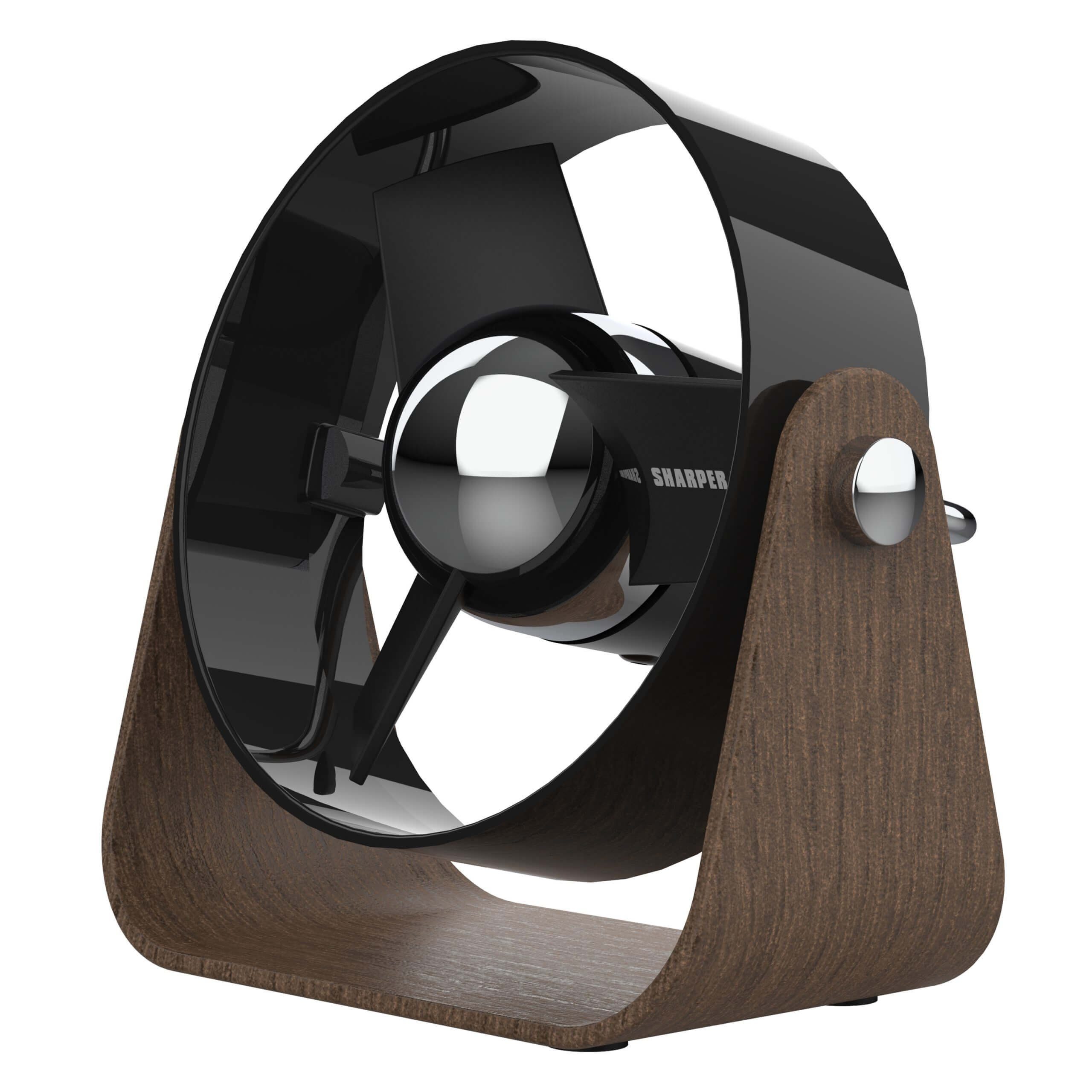 Tischventilator USB Tischventilator Sharper Image SBS1 Schwarz