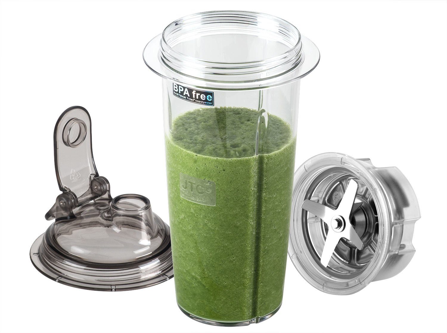 Smoothie-Maker OmniBlend Mix&Go Set (Trinkbecher/Mixer Adapter) für OmniBlend Mixer
