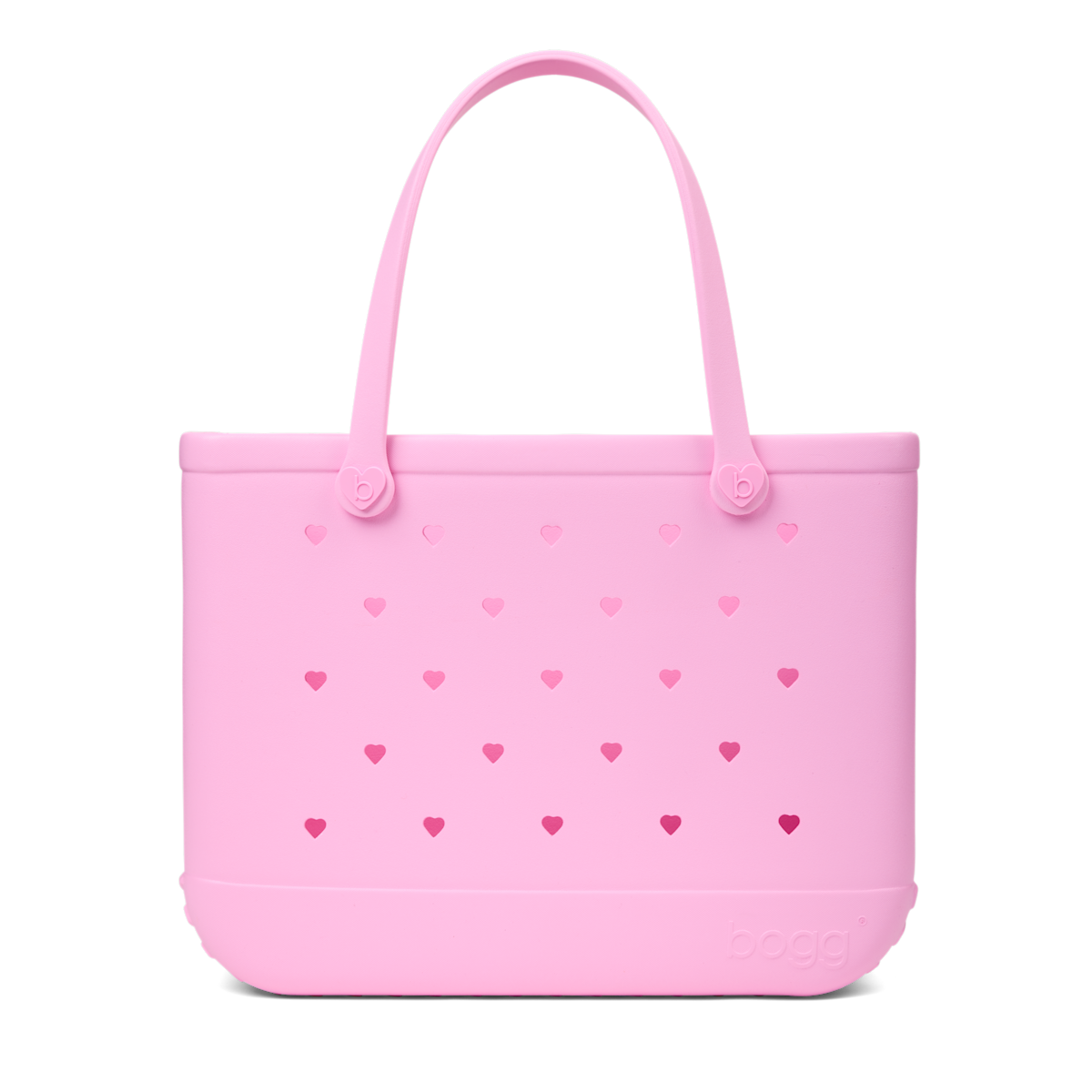 Original Bogg Bag – Cut Out Heart Pink Taffy
