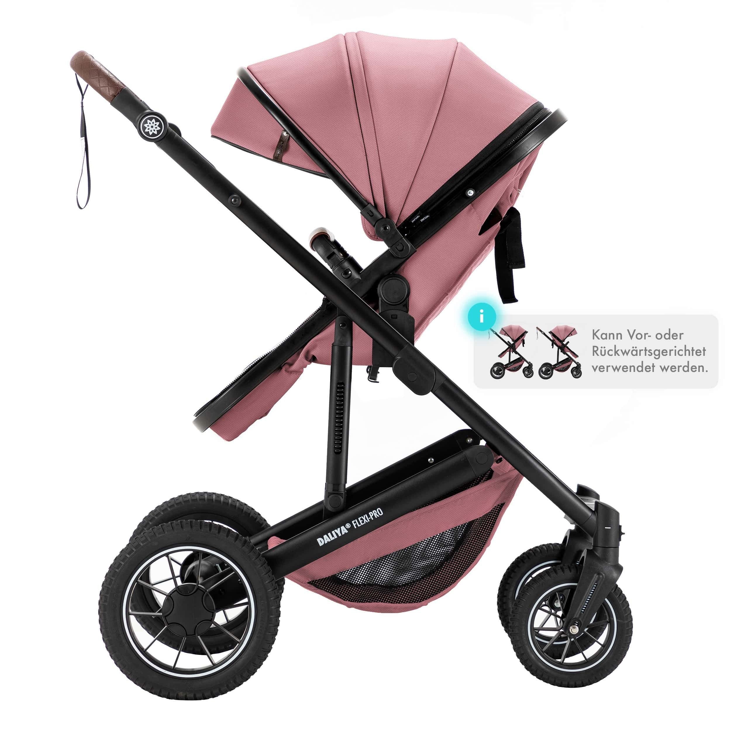 Kombi-Kinderwagen FLEXI-PRO 2in1 Kinderwagen & Buggy, Reisekinderwagen, XXL Set