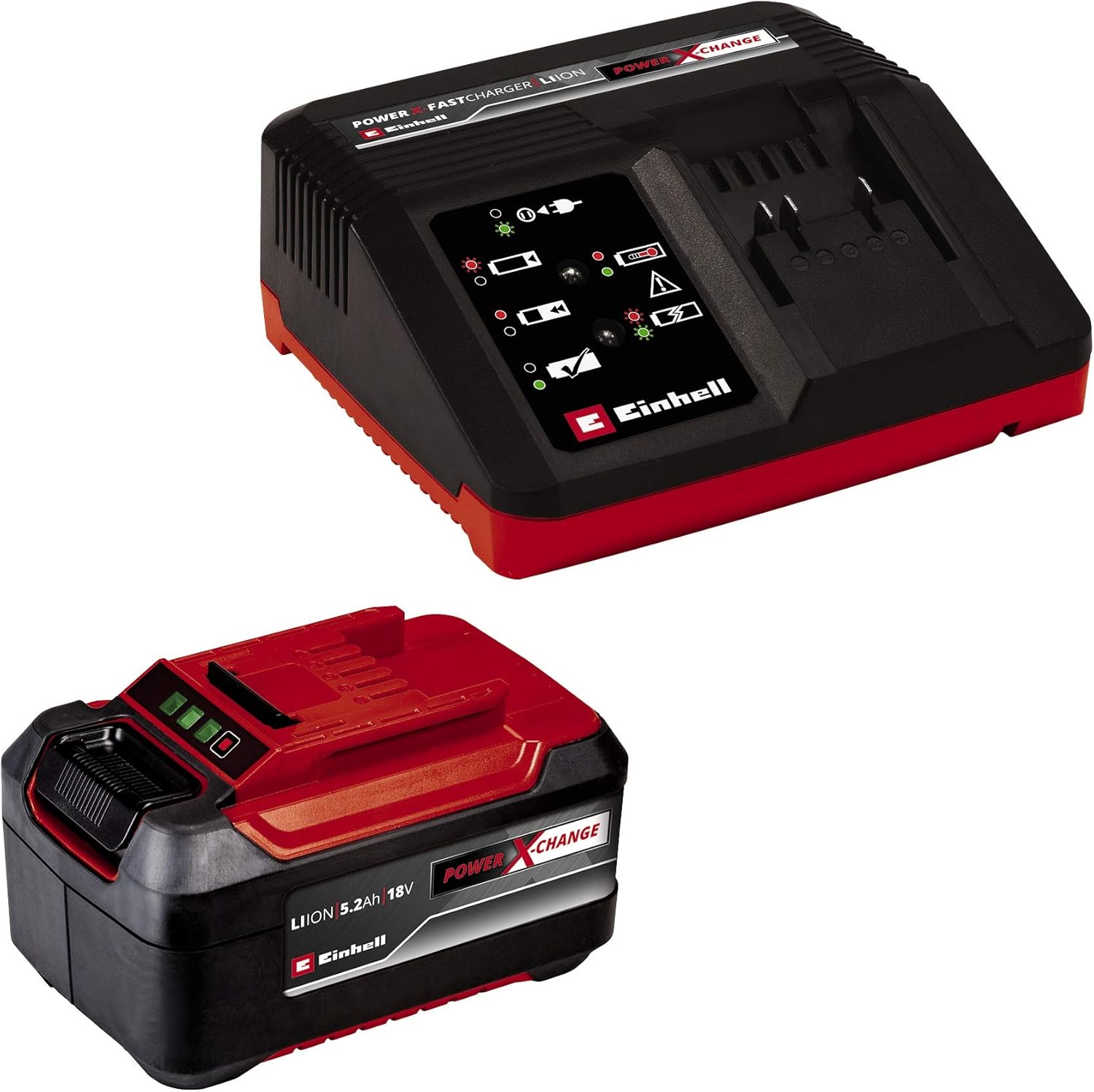 Einhell Akku-Rasenmher GE-CM 18/33 Li-Solo Power X-Change (18 V, 33 cm Schnittbreite, bis 200 m, Brushless, 30L Grasfangkorb, 25-65 mm Schnitthhe, ohne Akku)