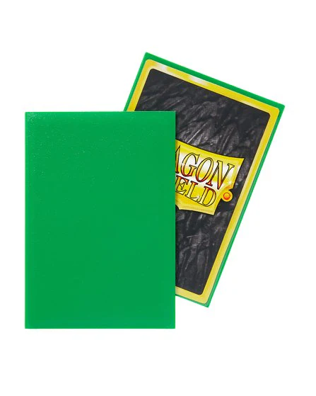 Dragon Shield: Matte Apple Green Sleeves - (Yu-Gi-Oh Sized)