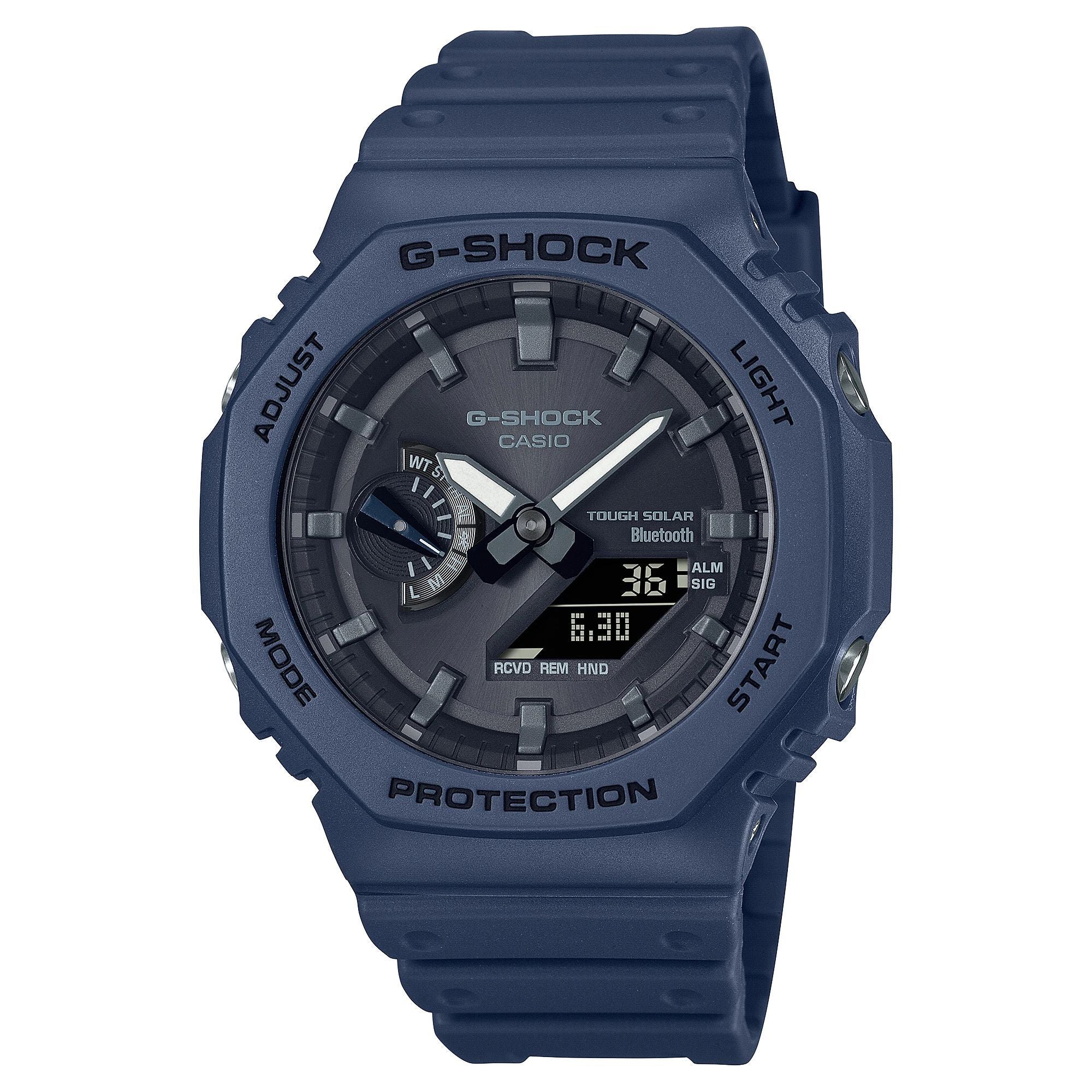 Orologio G-Shock blu GA-B2100-2AER a carica solare e bluetooth